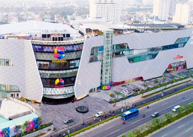 Thi công gói thầu Gigamall Việt Nam